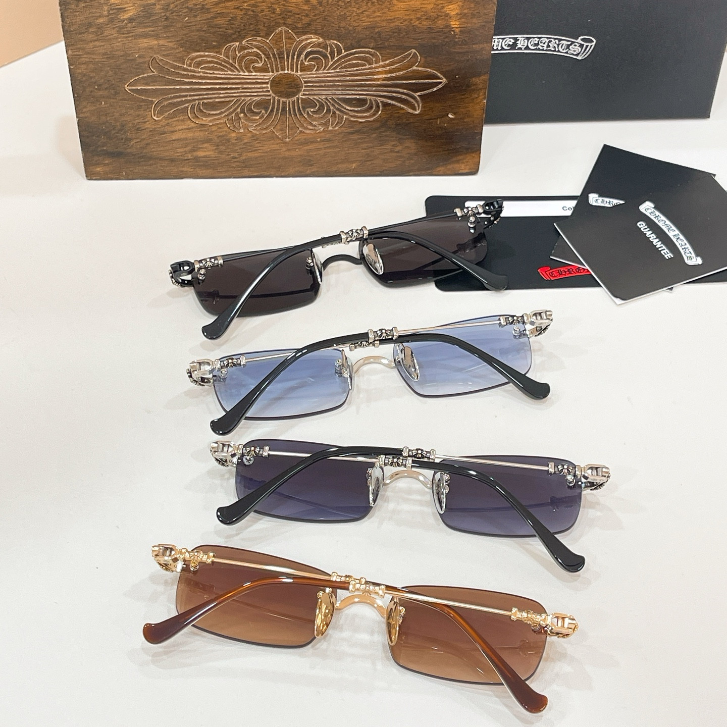 Chrome Hearts Glasses PILES III 55-20-144