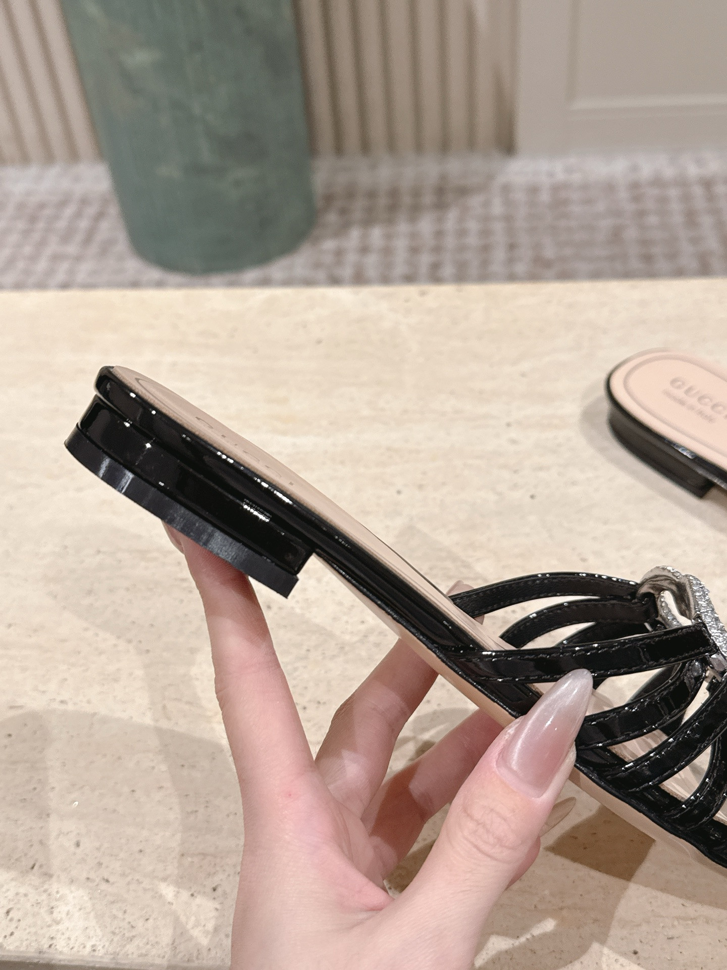 UA Gucci Slides