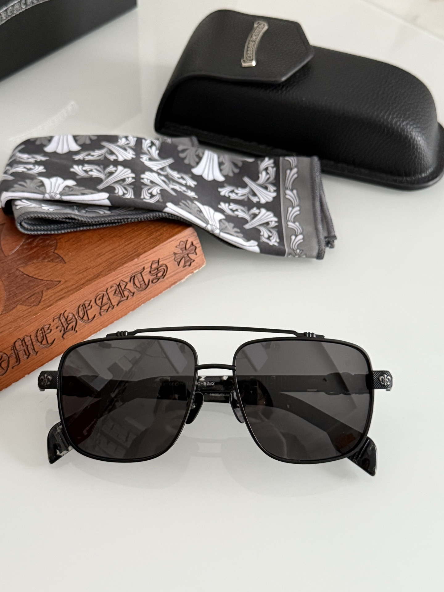 Chrome Hearts Glasses CH8282 60-16-154
