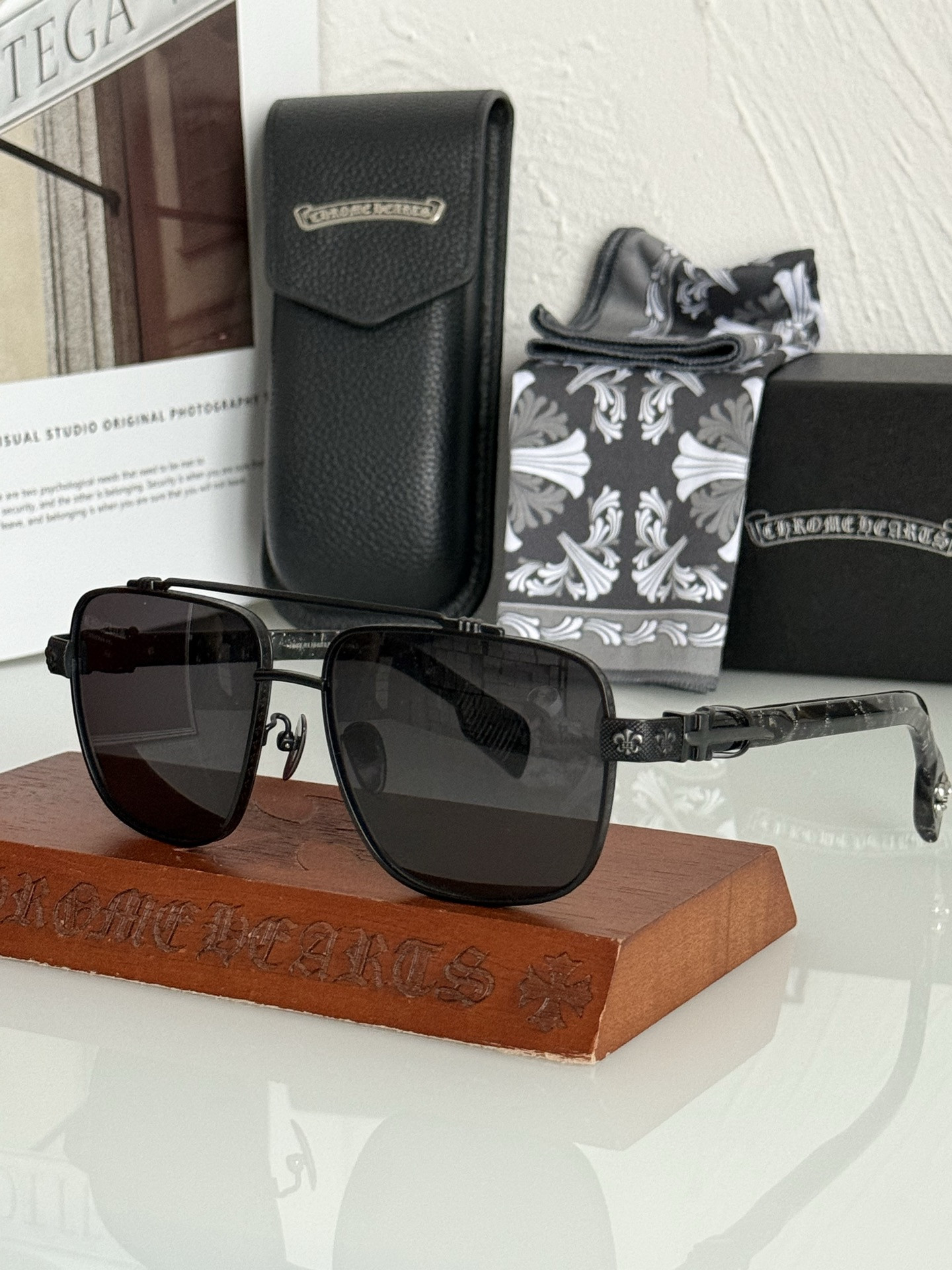 Chrome Hearts Glasses CH8282 60-16-154