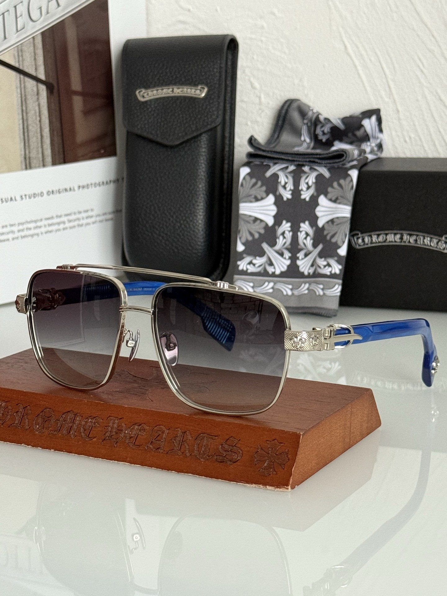 Chrome Hearts Glasses CH8282 60-16-154