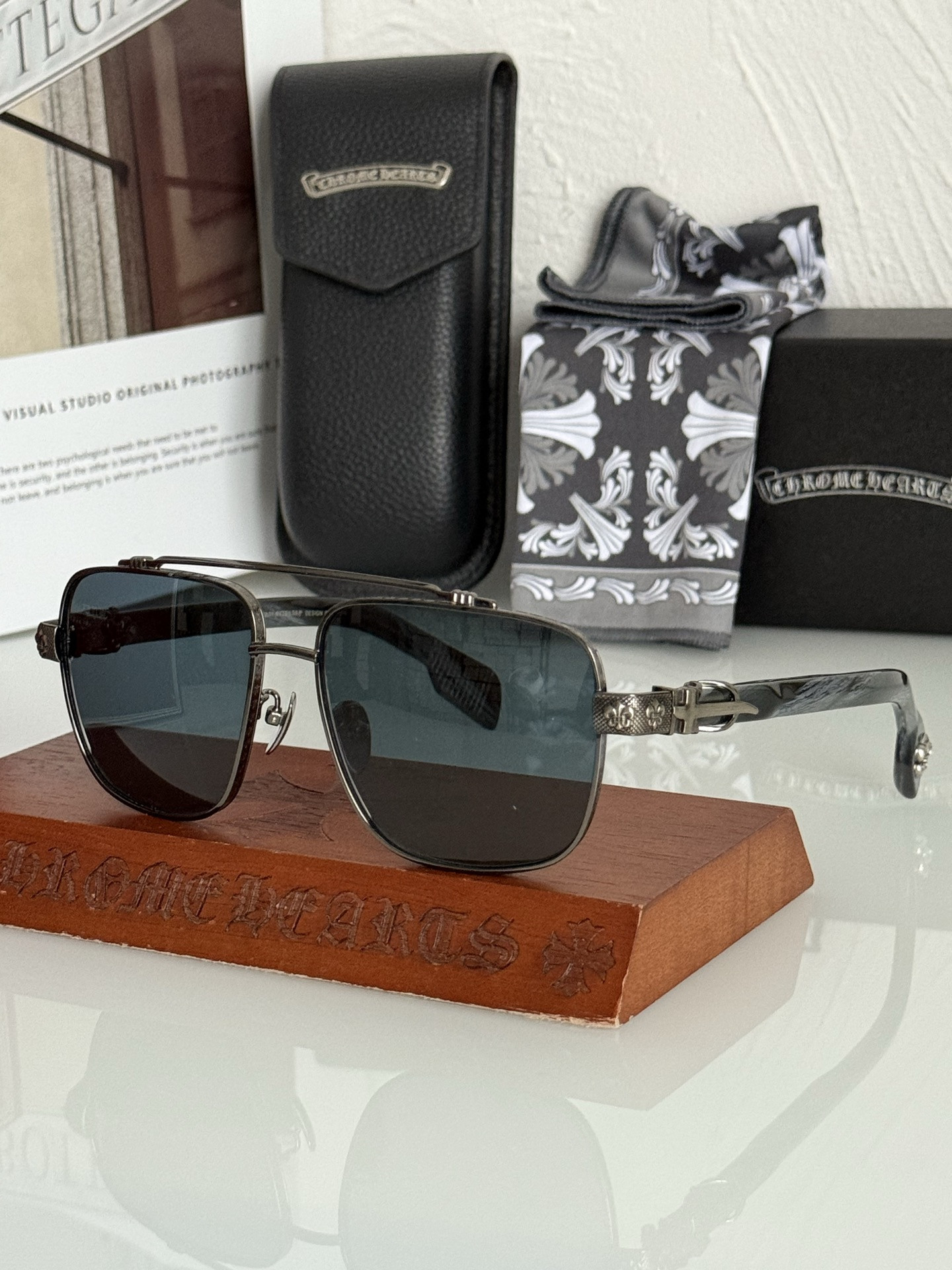 Chrome Hearts Glasses CH8282 60-16-154