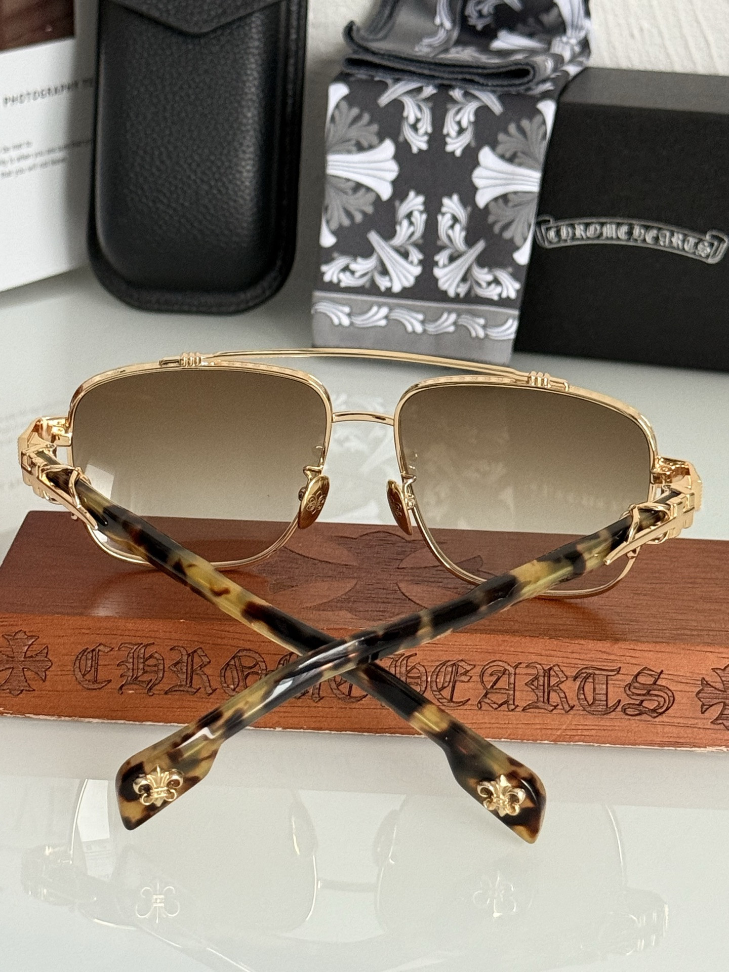 Chrome Hearts Glasses CH8282 60-16-154