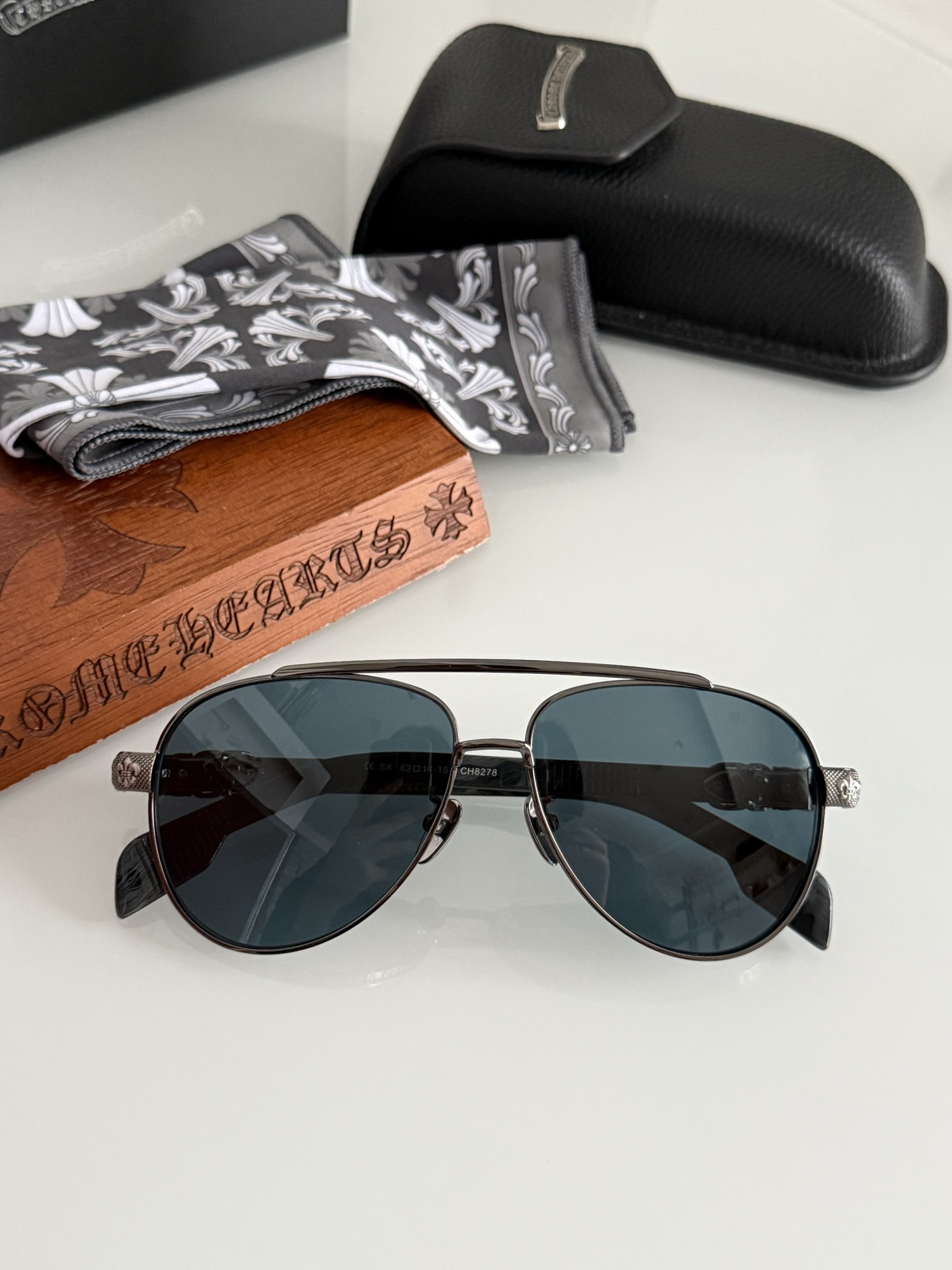 Chrome Hearts Glasses CH8278 62-14-154