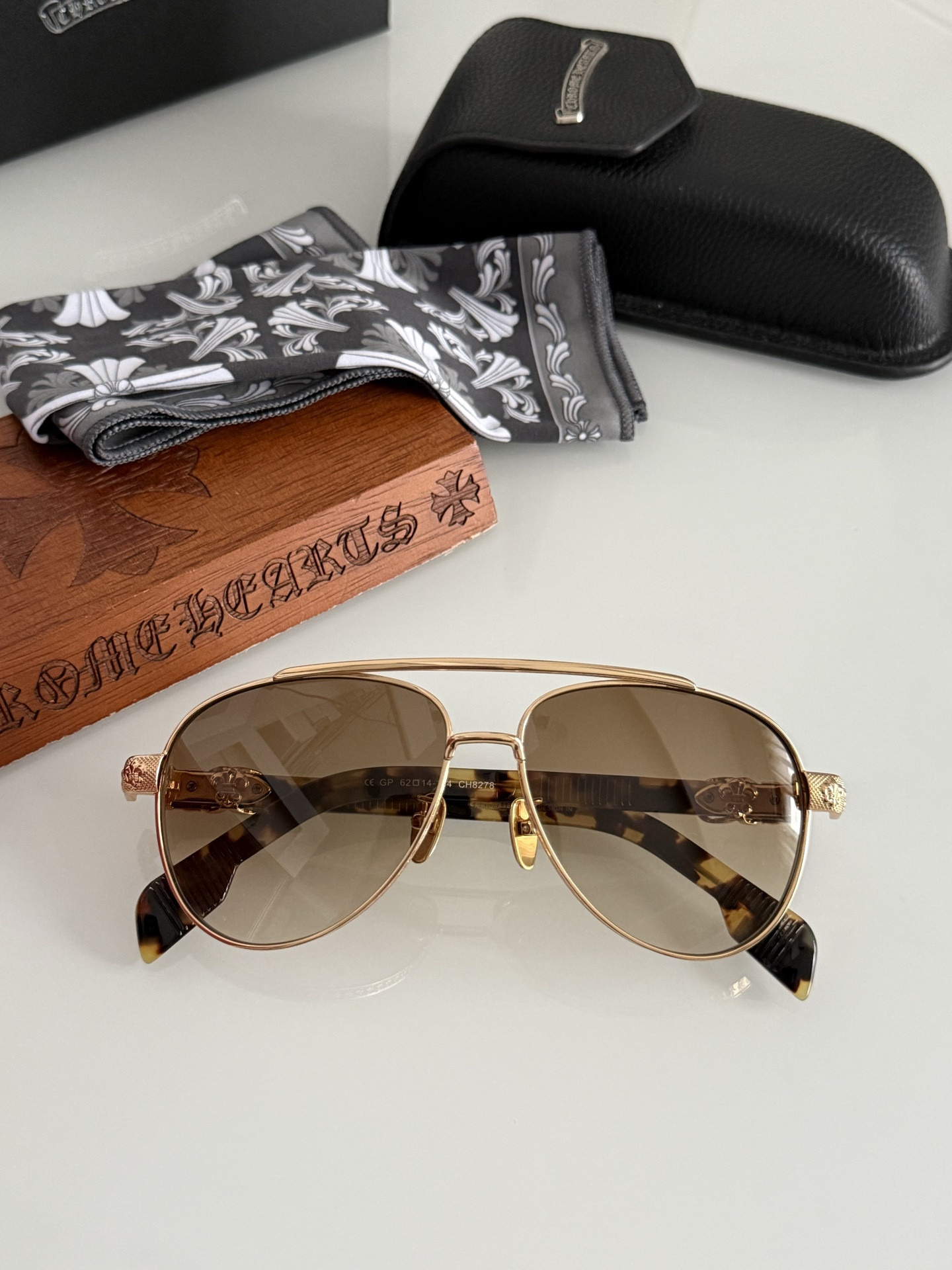 Chrome Hearts Glasses CH8278 62-14-154