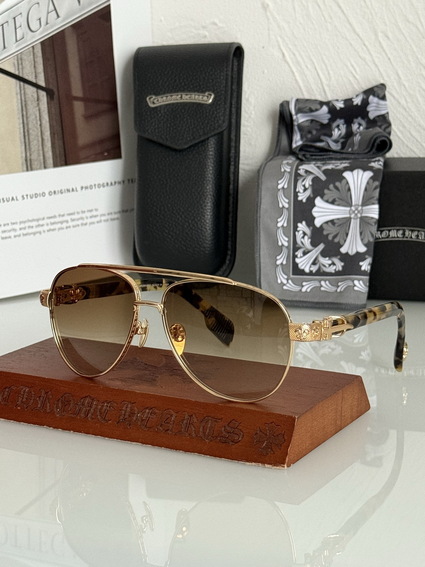 Chrome Hearts Glasses CH8278 62-14-154
