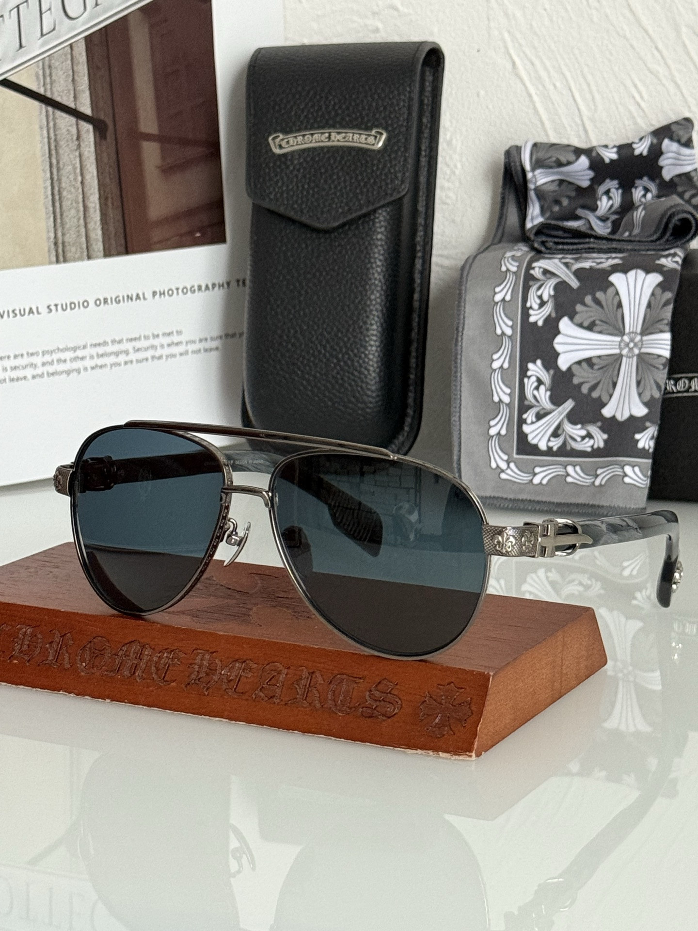 Chrome Hearts Glasses CH8278 62-14-154