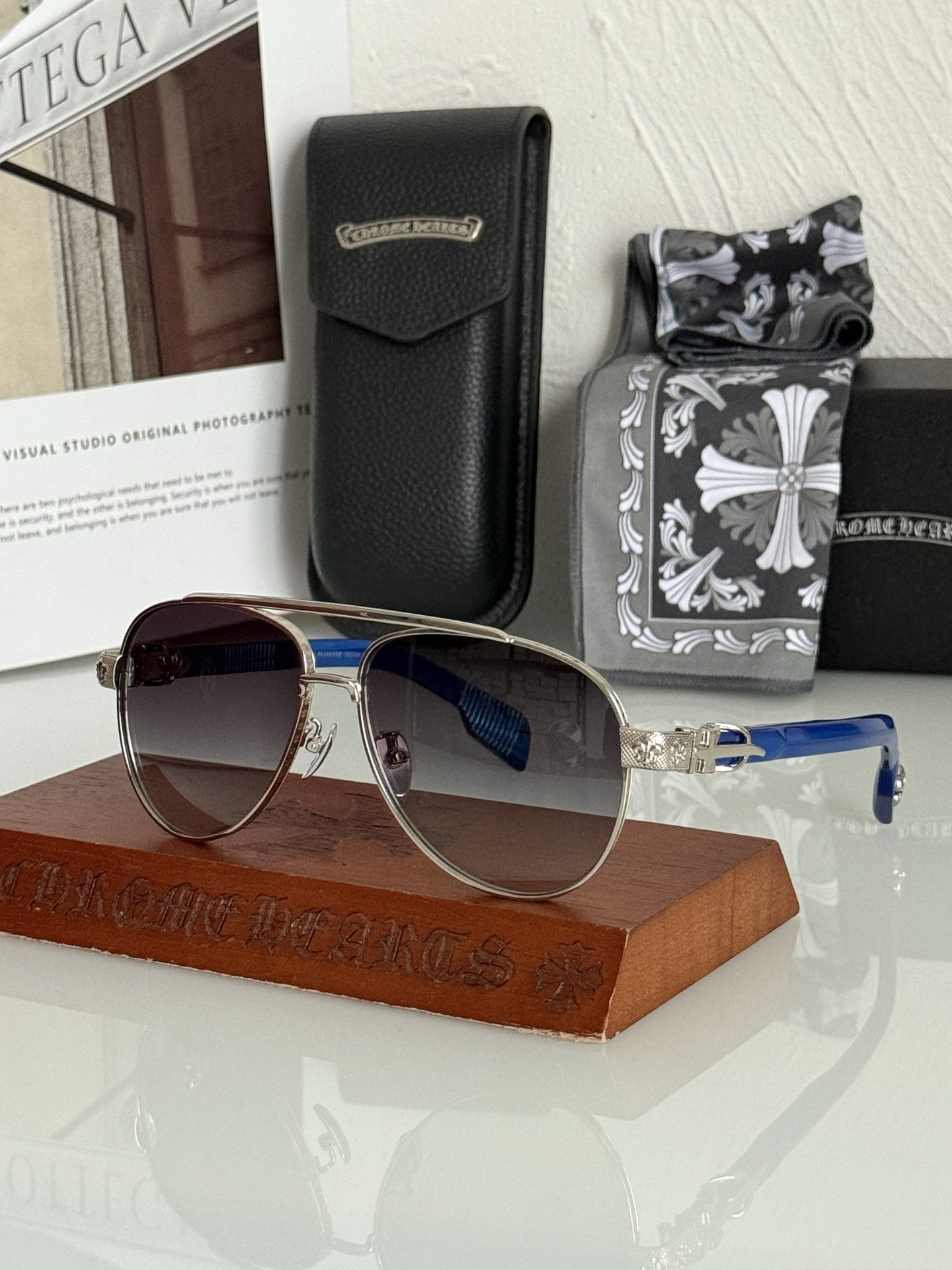 Chrome Hearts Glasses CH8278 62-14-154