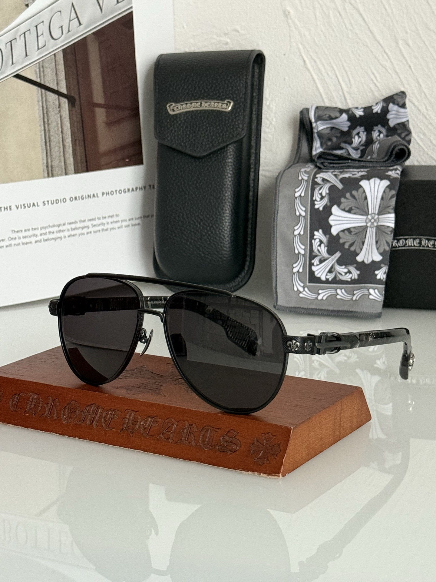Chrome Hearts Glasses CH8278 62-14-154