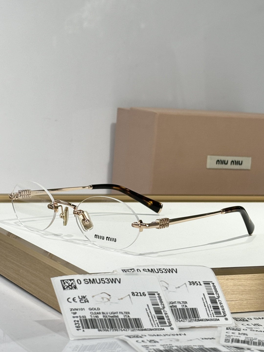 Miu Miu Glasses SMU53WV 53-20-140