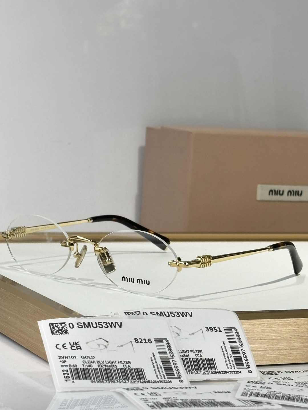 Miu Miu Glasses SMU53WV 53-20-140