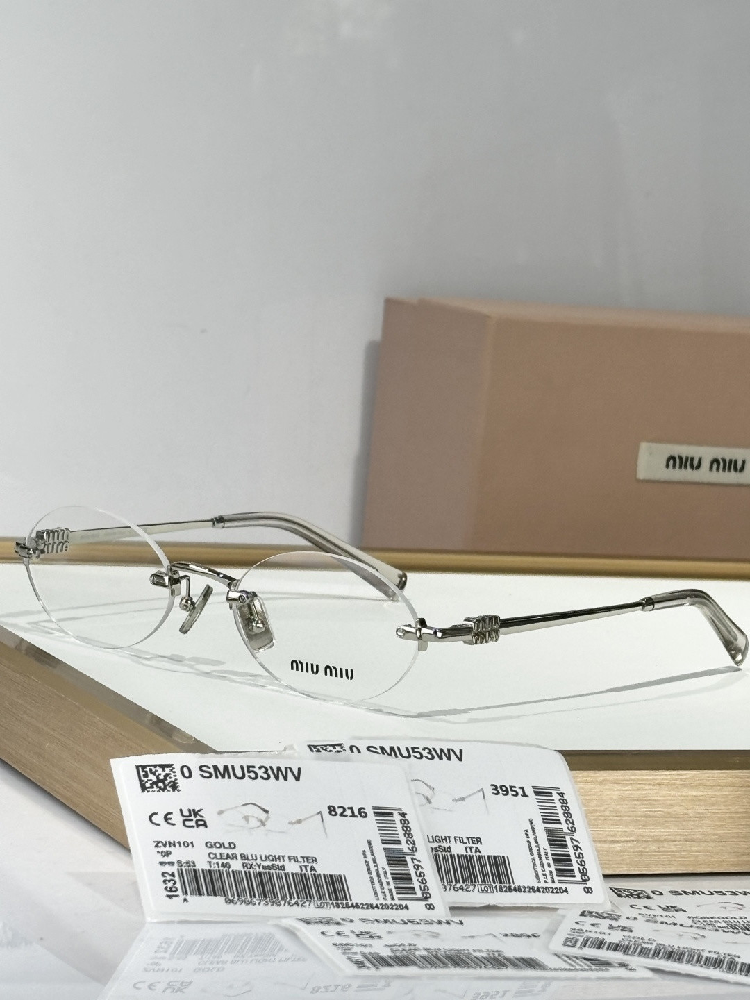 Miu Miu Glasses SMU53WV 53-20-140