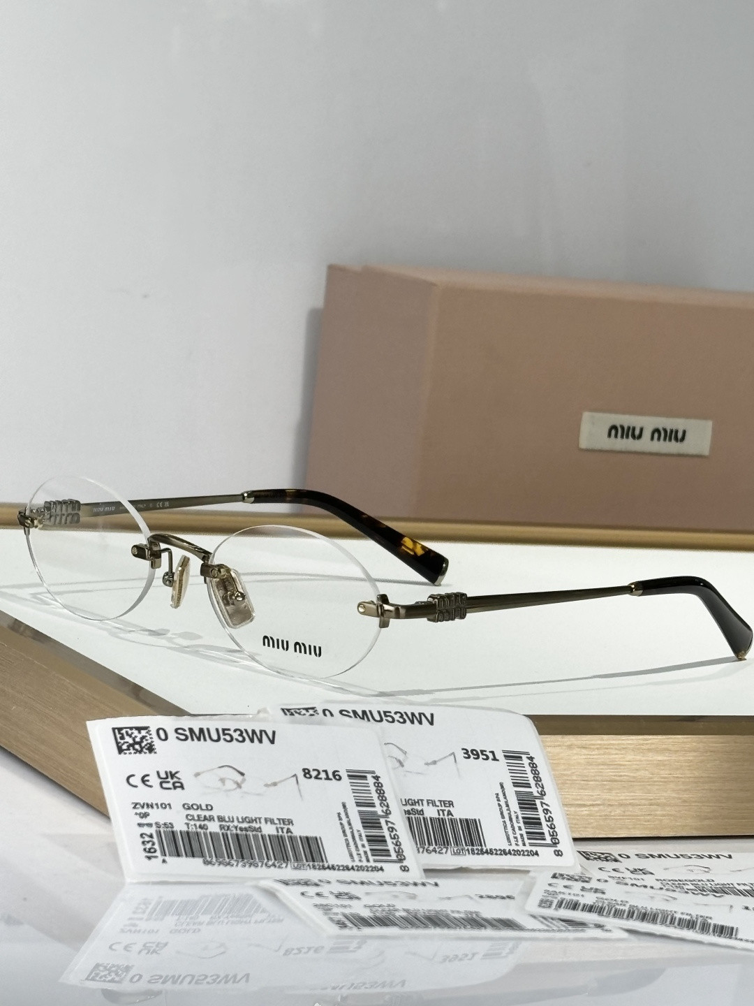Miu Miu Glasses SMU53WV 53-20-140
