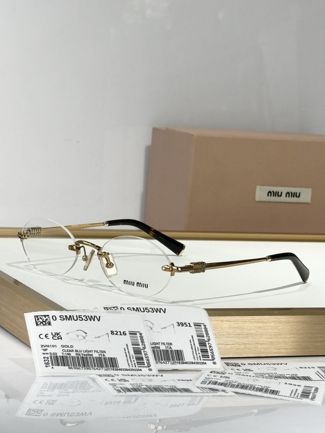 Miu Miu Glasses SMU53WV 53-20-140