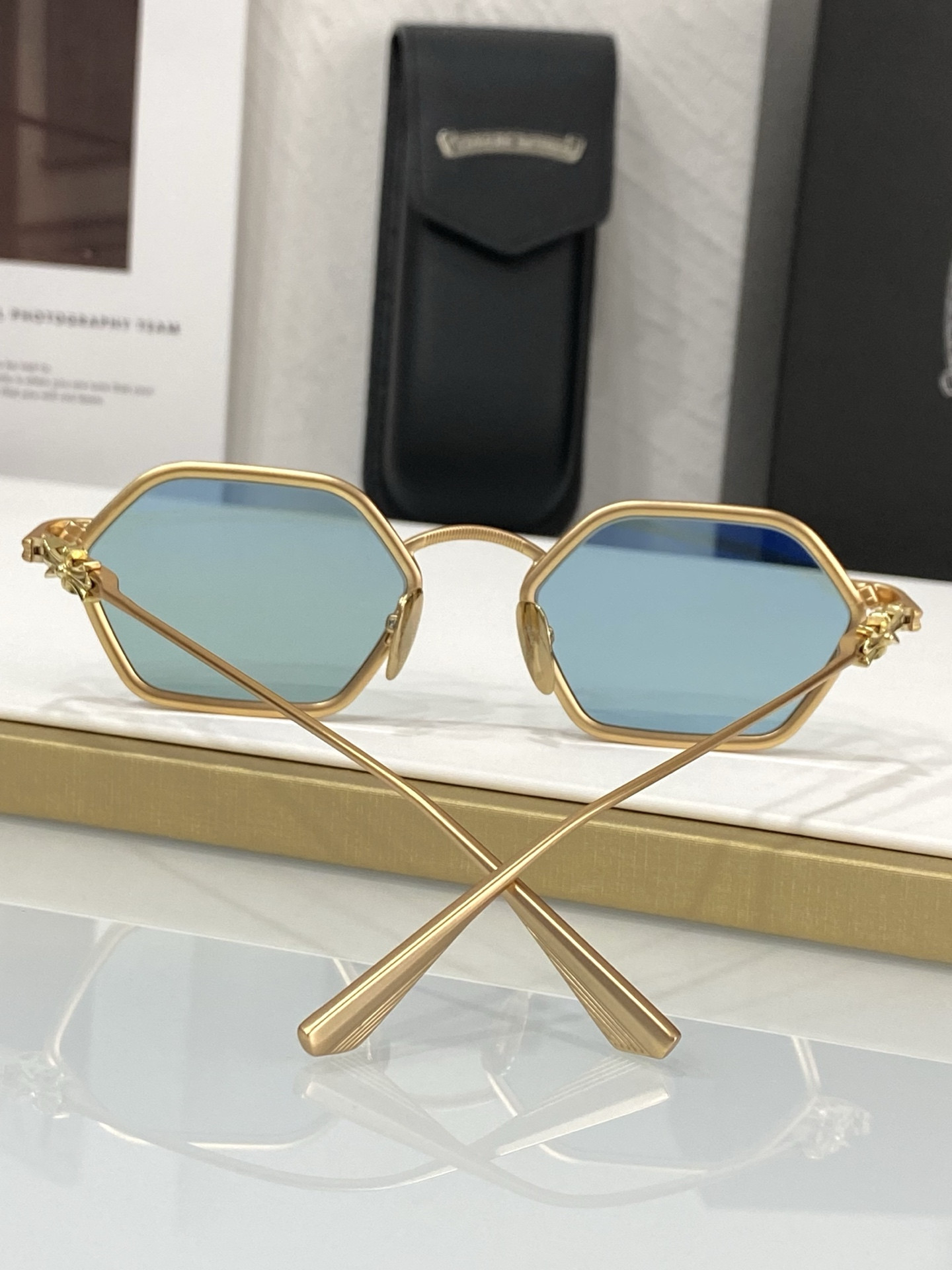 Chrome Hearts Glasses DATASS 54-21-147