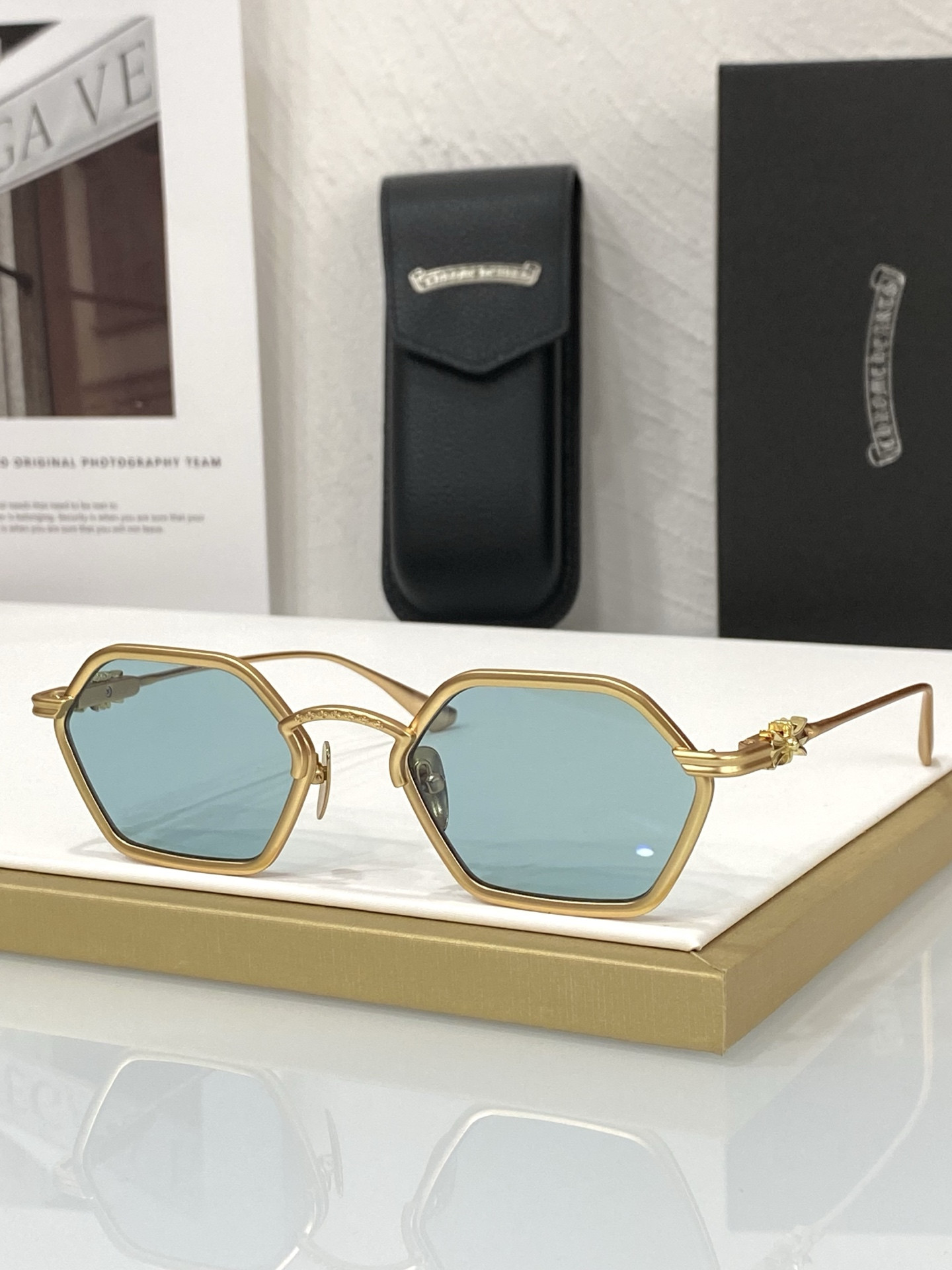 Chrome Hearts Glasses DATASS 54-21-147
