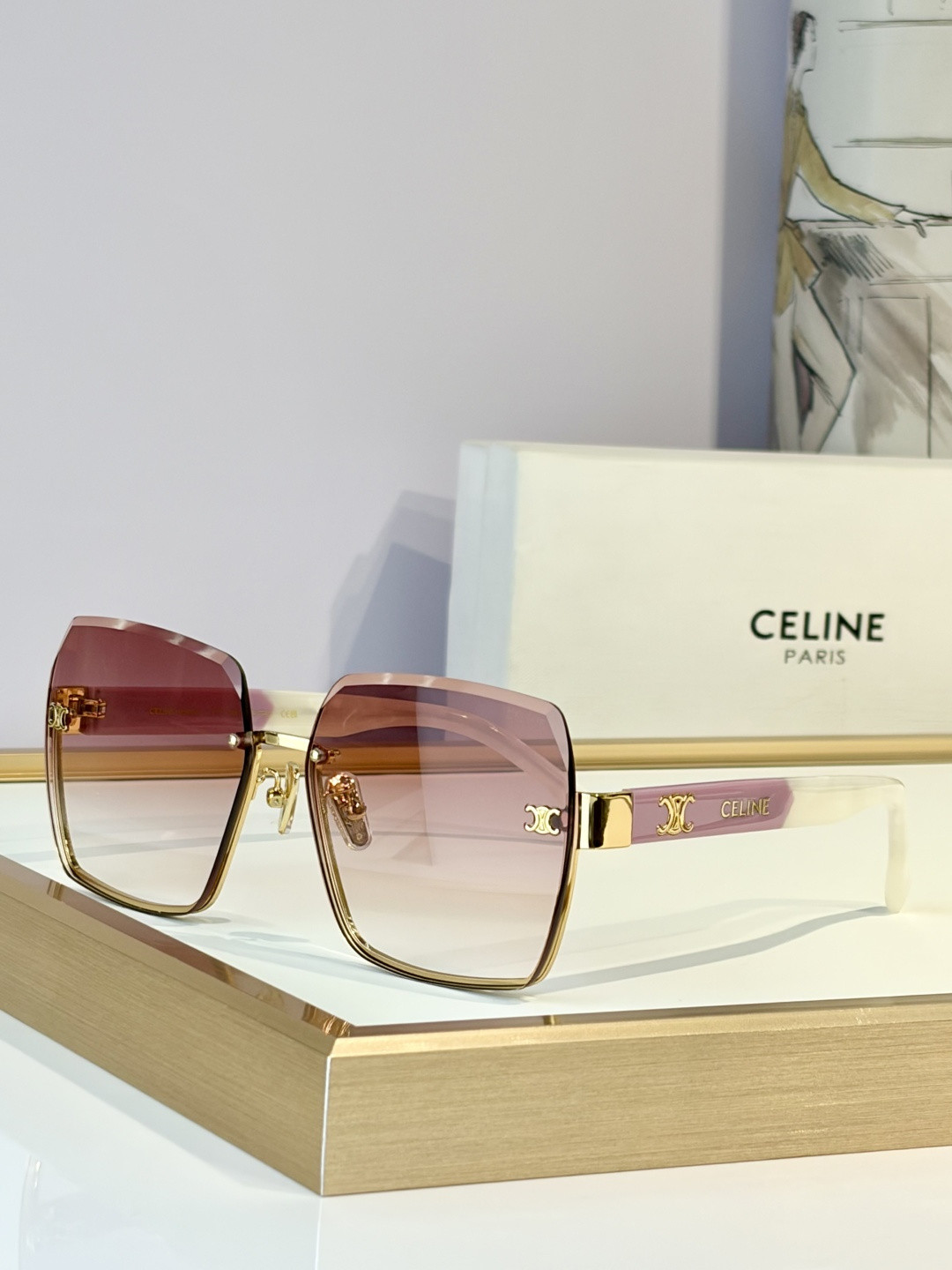 Celine Glasses CL42124U 62-16-145