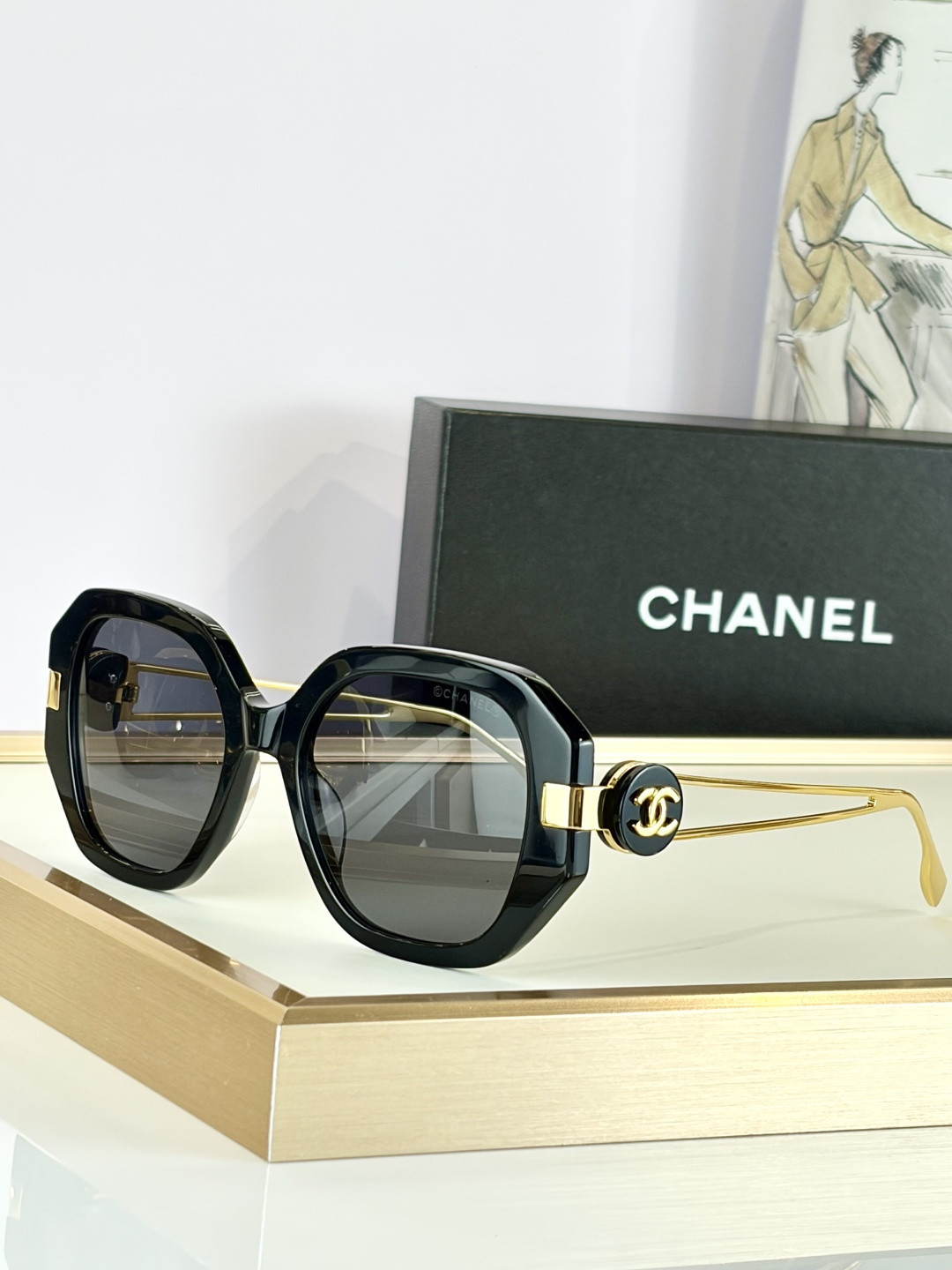 Chanel Glasses CH5513-H 55-20-135