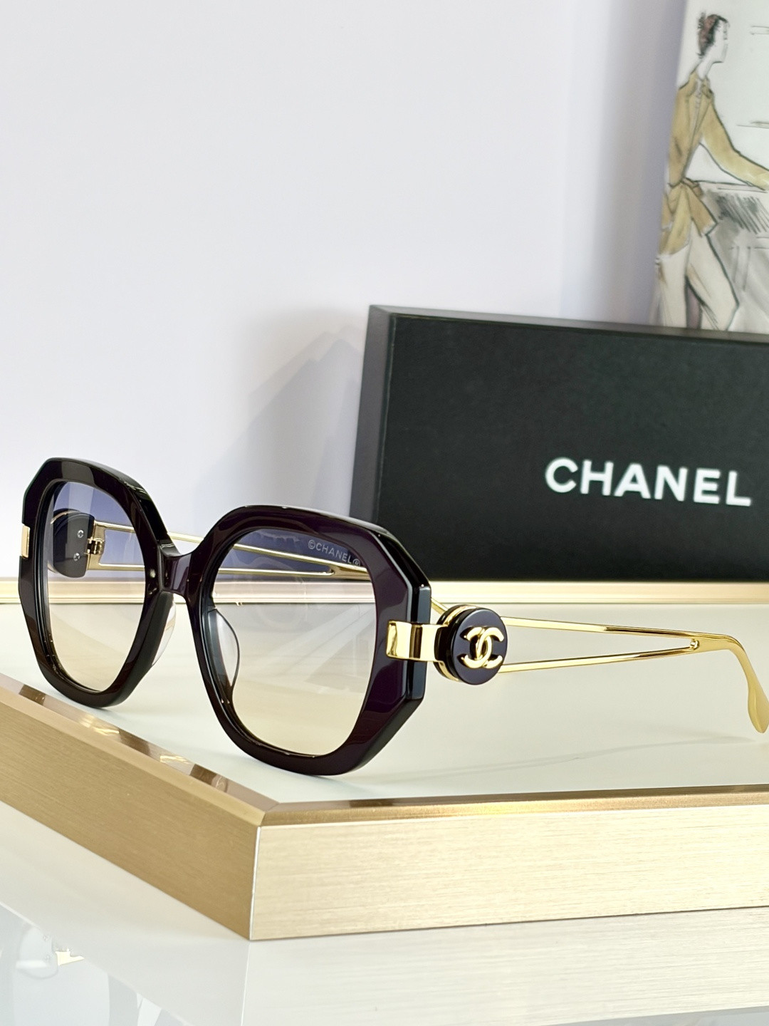 Chanel Glasses CH5513-H 55-20-135