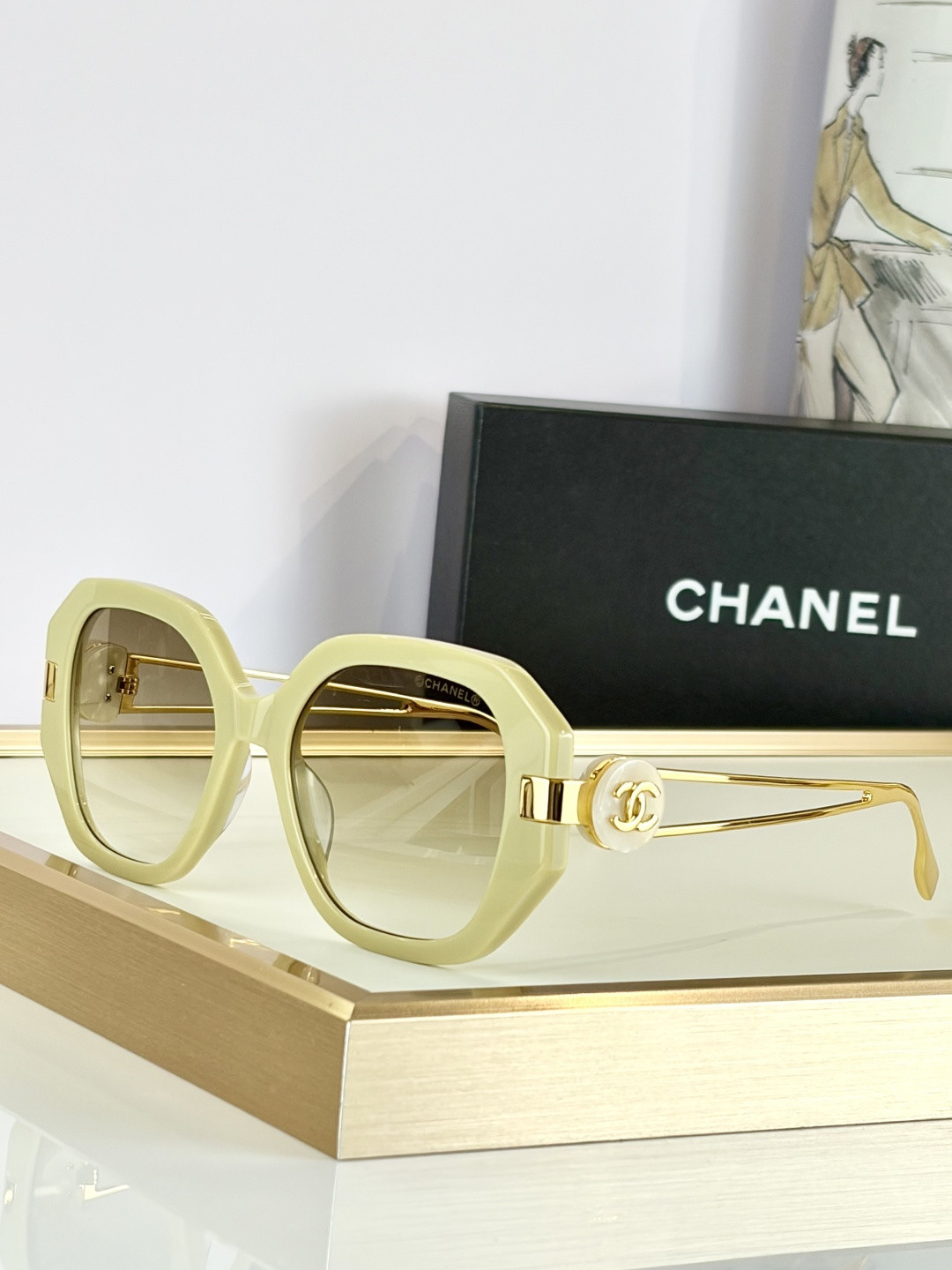 Chanel Glasses CH5513-H 55-20-135