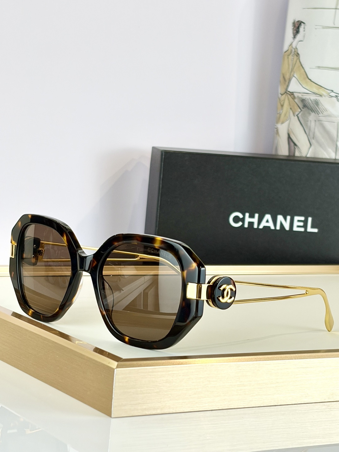 Chanel Glasses CH5513-H 55-20-135