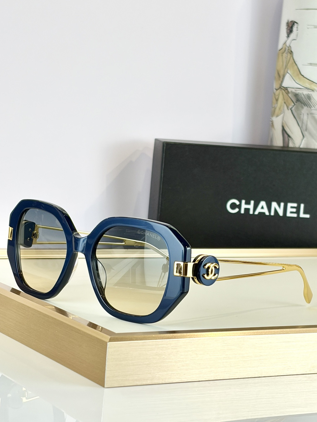 Chanel Glasses CH5513-H 55-20-135