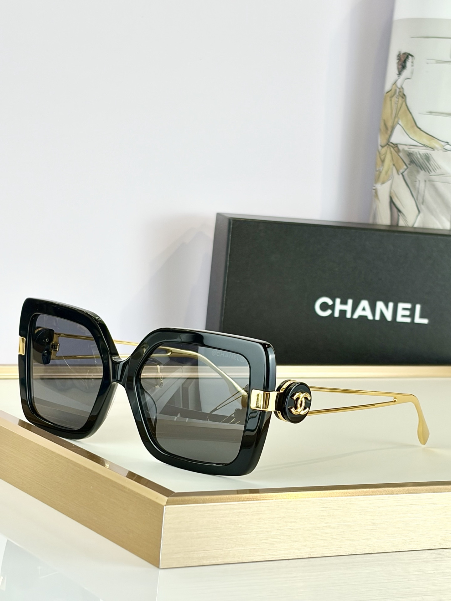 Chanel Glasses CH5512-H 56-18-145