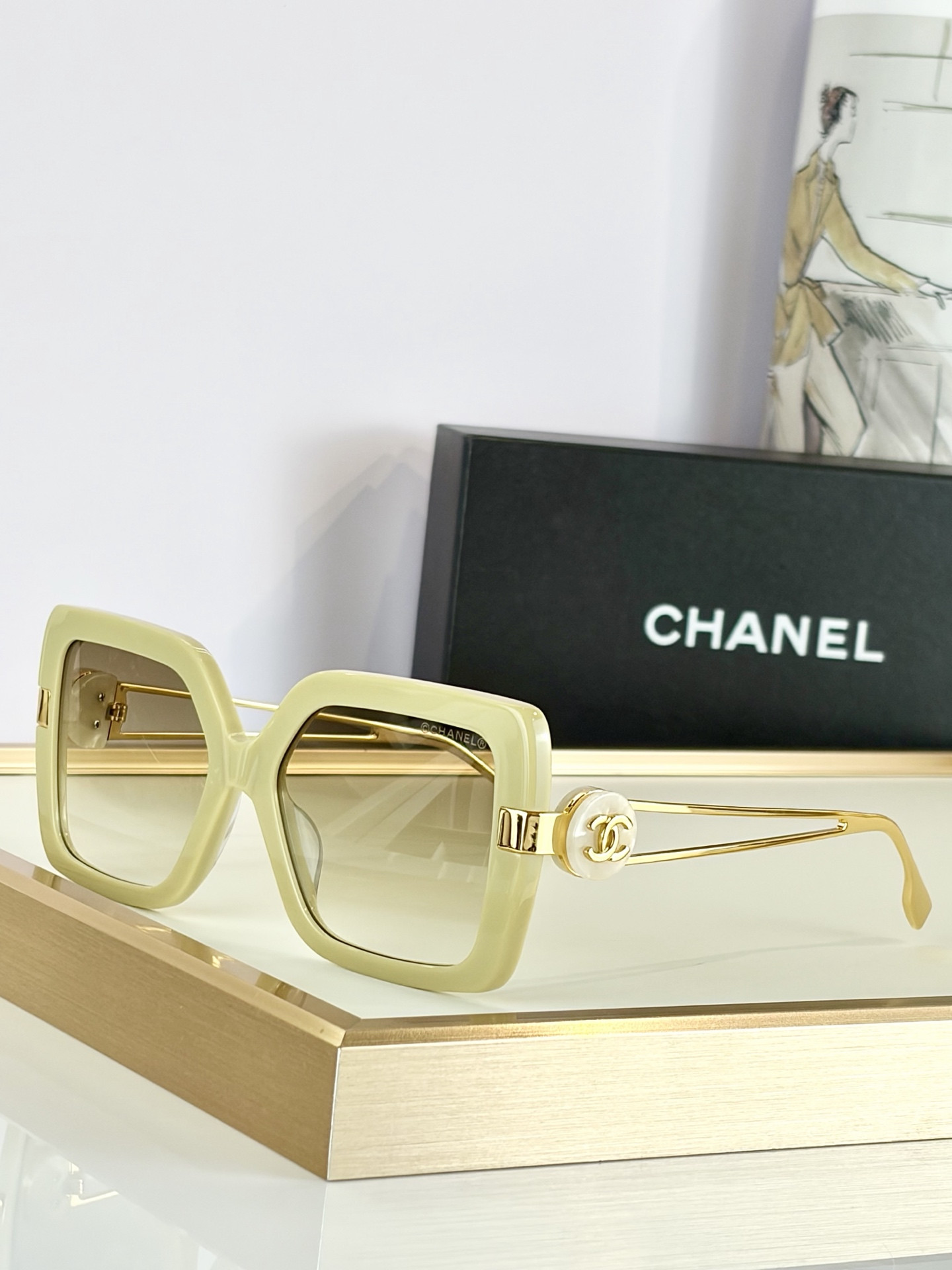 Chanel Glasses CH5512-H 56-18-145