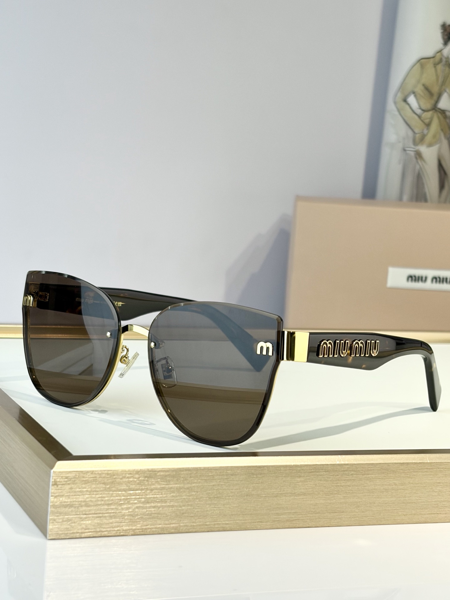 Miu Miu Glasses MU 70ZS 62-16-145