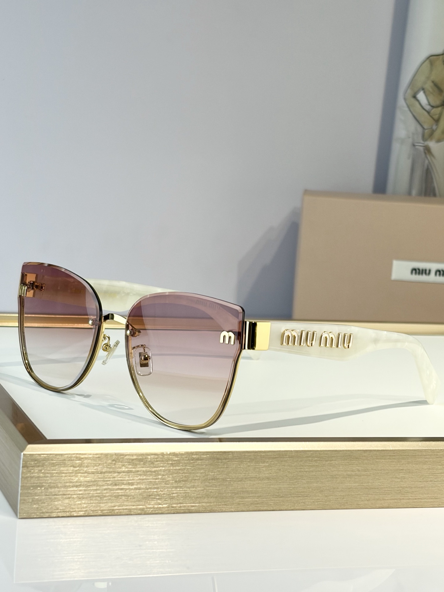 Miu Miu Glasses MU 70ZS 62-16-145