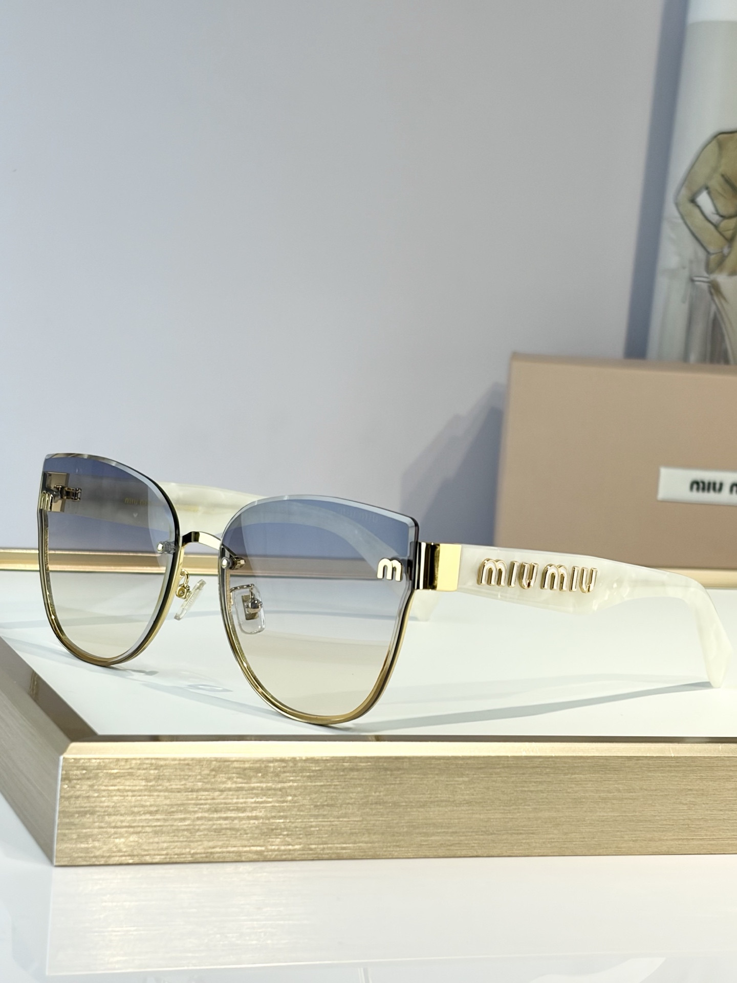 Miu Miu Glasses MU 70ZS 62-16-145