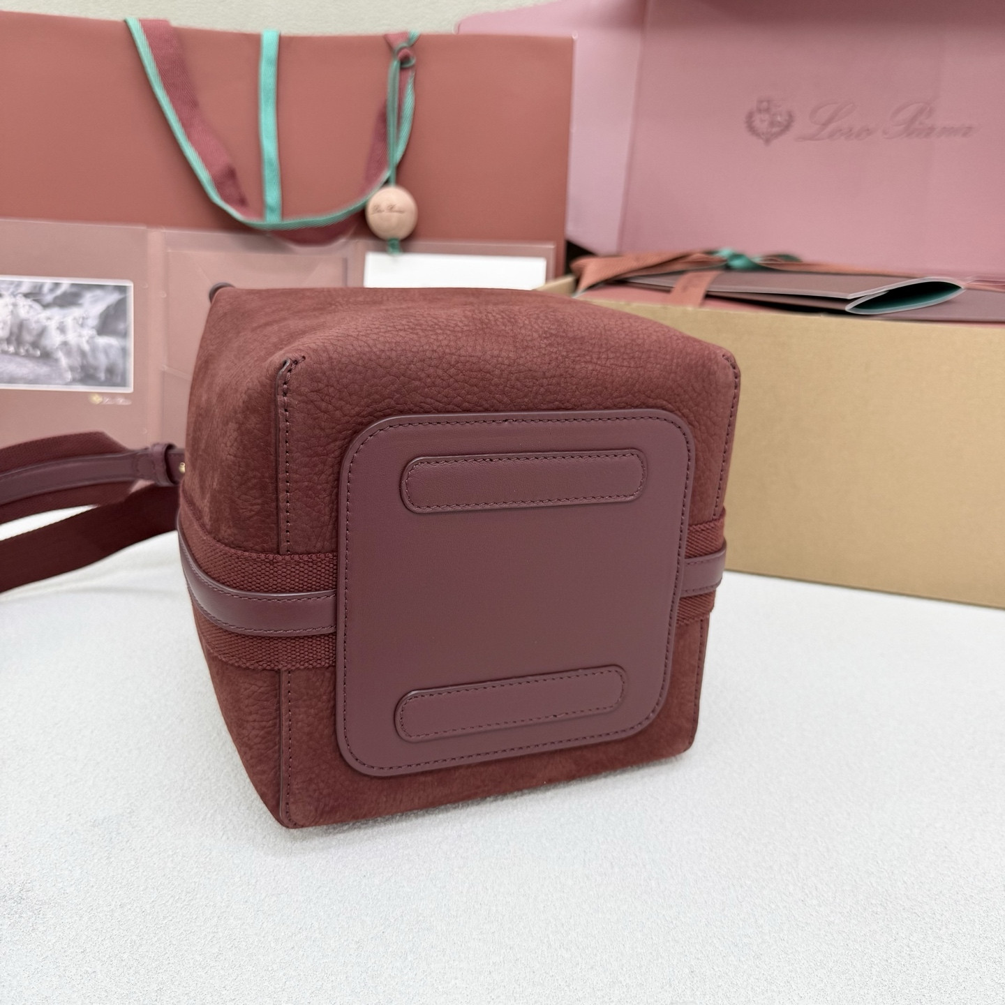 Loro Piana Small Bale Bag 17x20x17cm