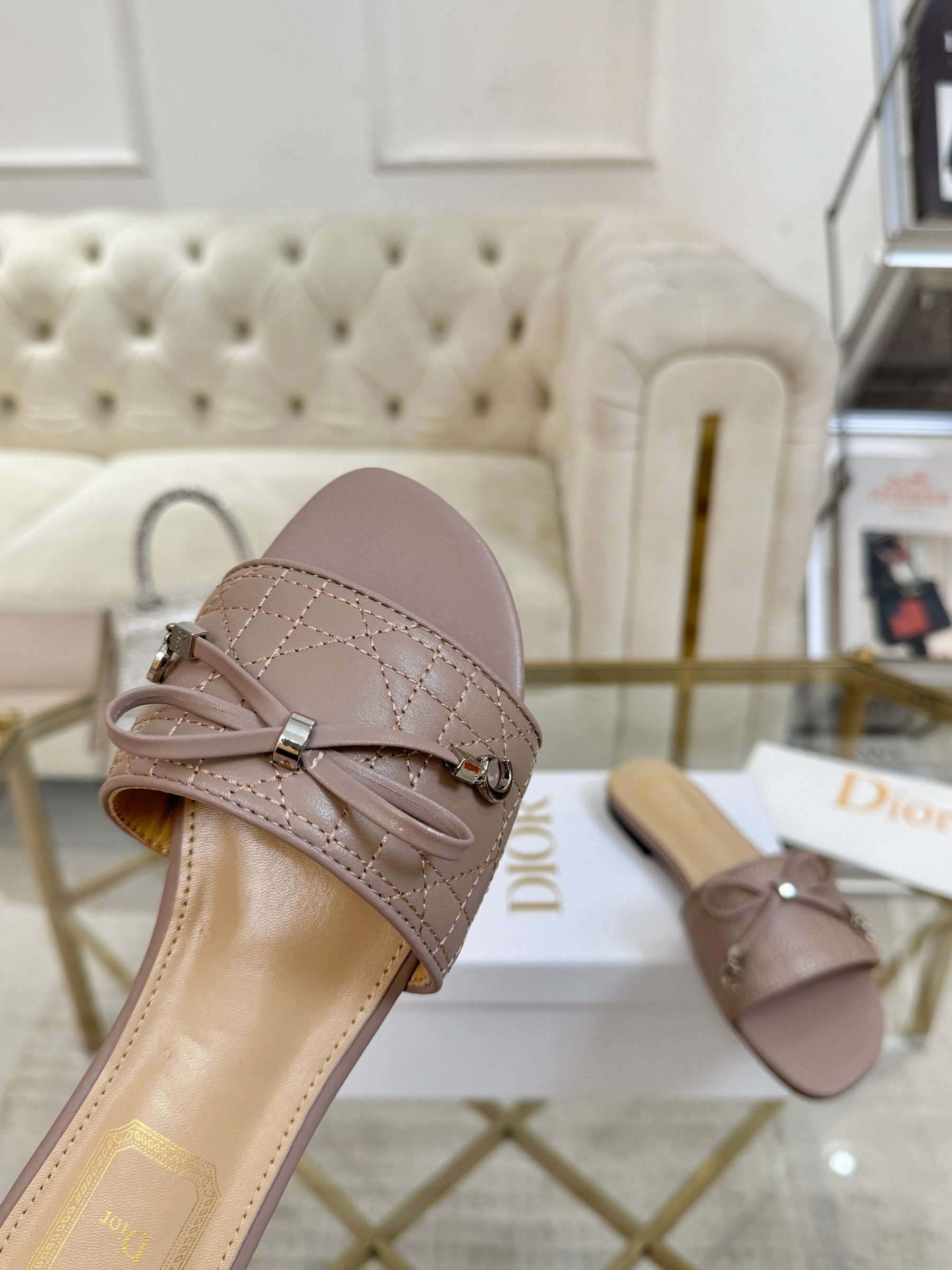 UA Dior Cannage Slide