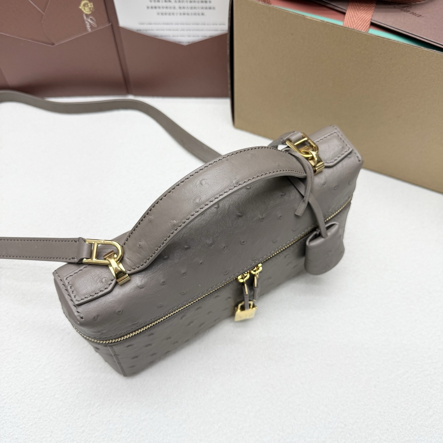 Loro Piana Extra Bag L23 23x12x7cm