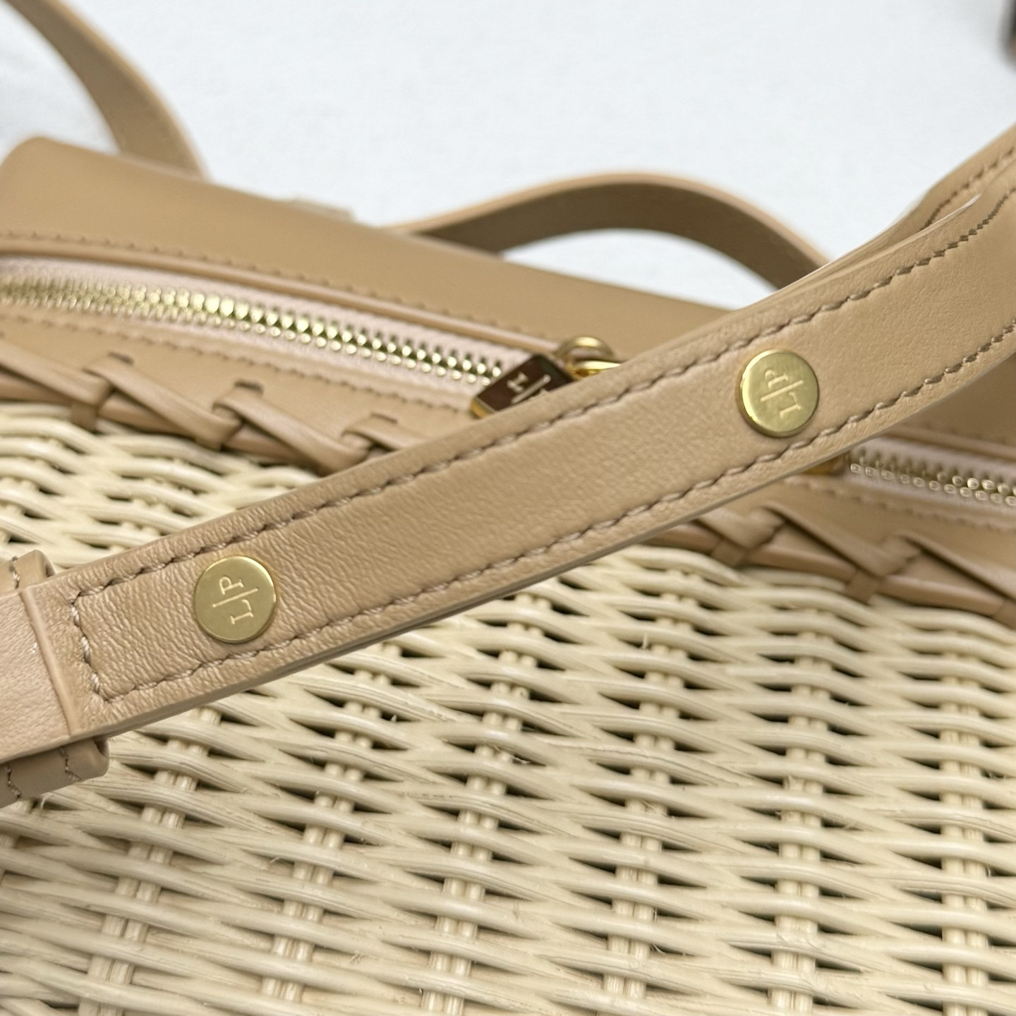 Loro Piana Extra Pocket L19 Wicker Bag 19 x 11.5 x 7cm