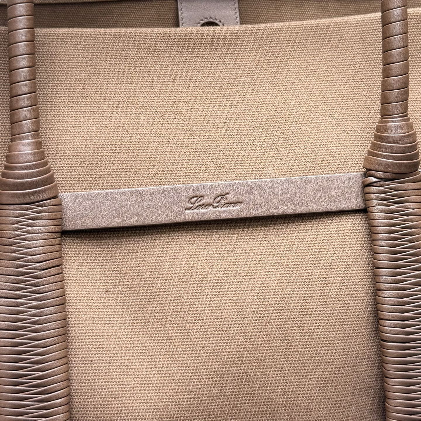 Loro Piana Large Ghiera Shopper 40x26x18cm